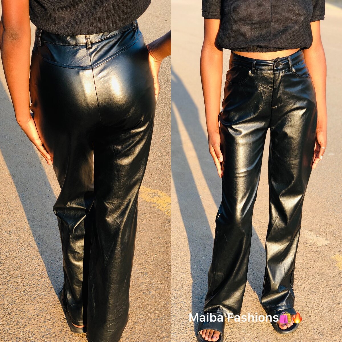 Leather pants