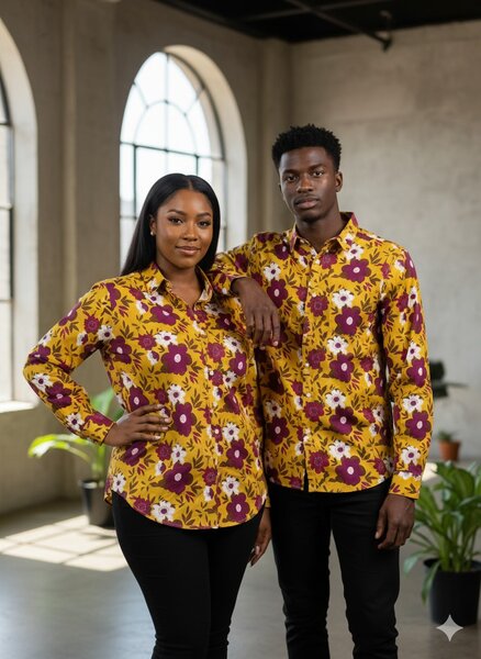 Unisex Chemise Mandala