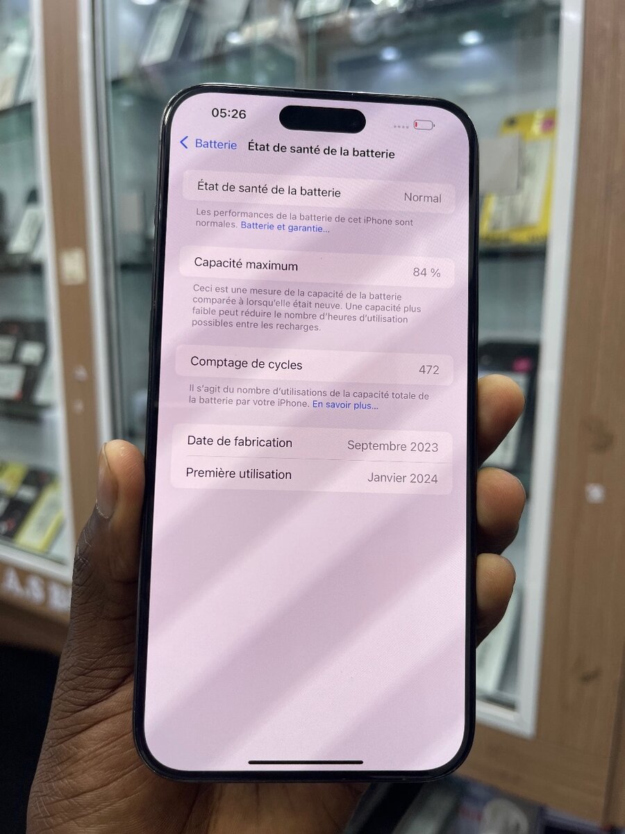 iPhone 15 Pro Max 256GB Bleu