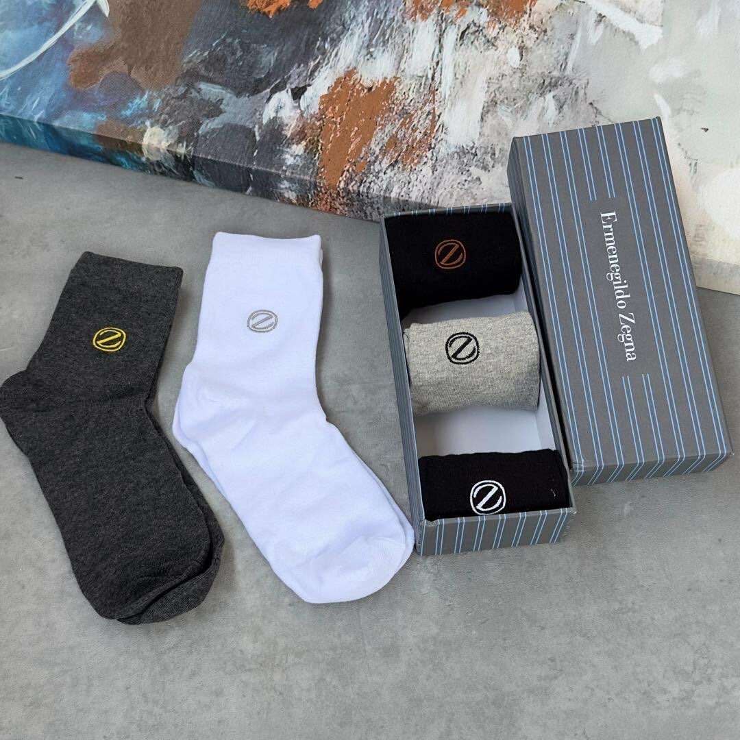 ZEGNA QUALITY SOCKS IN BOX SET