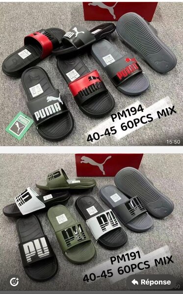 Tongs Hommes Confortables