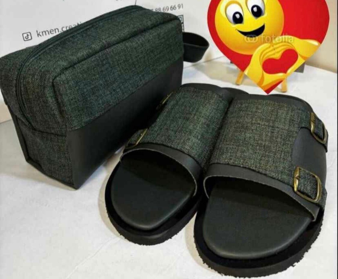 Sandales et Trousse Éco-Chic