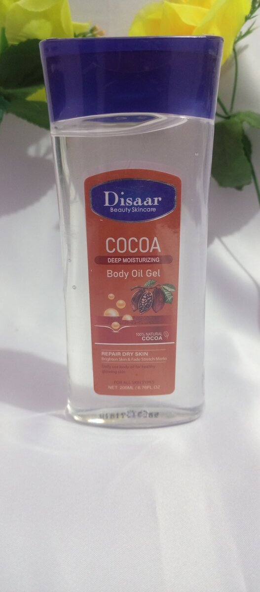 Disaar Cocoa Body Gel Glow Oil