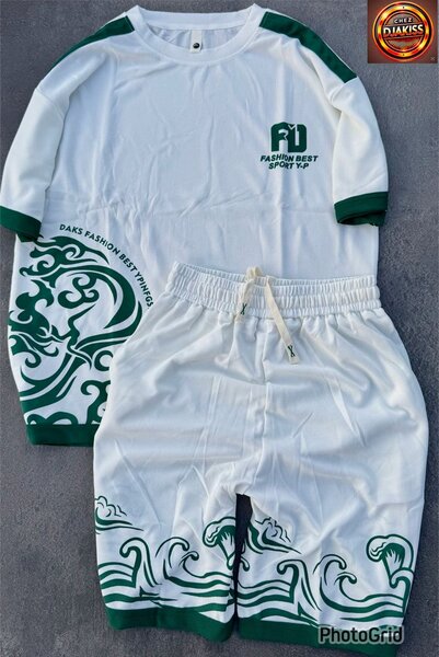 Ensemble Sportif Été Blanc