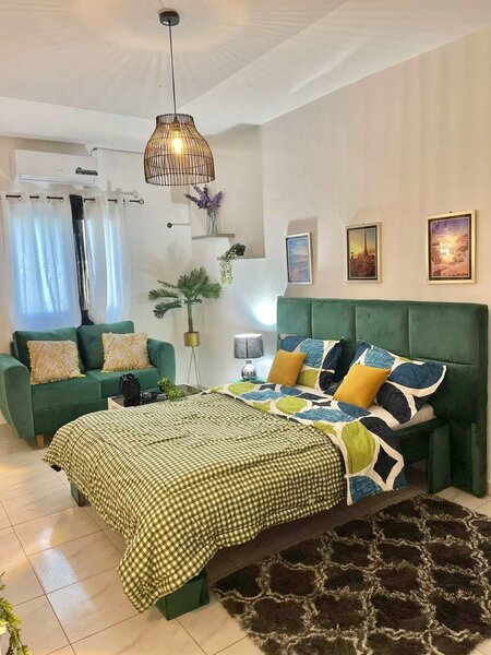 Chambre élégante et confortable