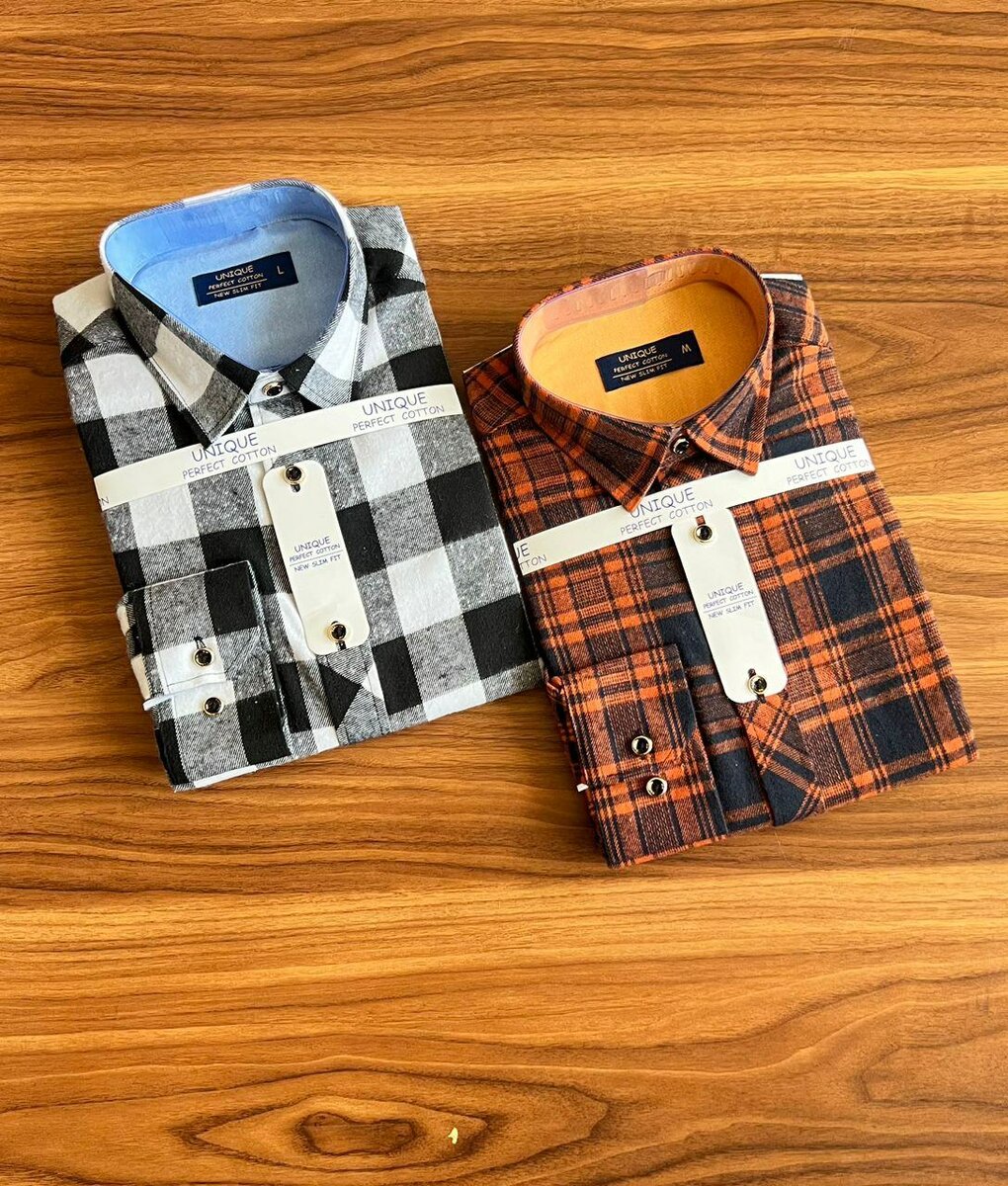 *UNIQUE  LONG SLEEVES CHECK