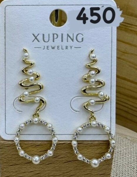 Серьги фантазийные