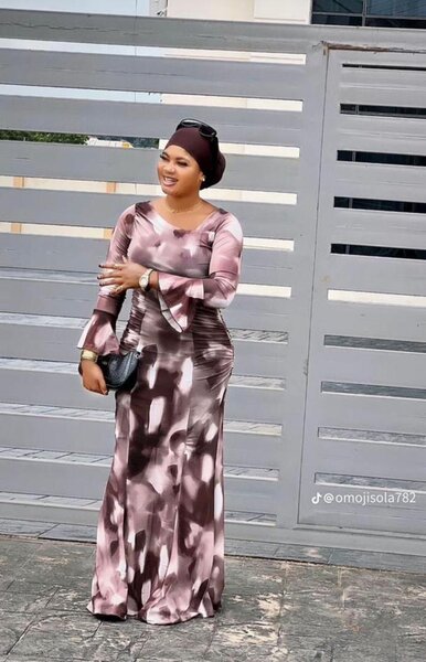 Robe longue tie-dye élégante pour femme