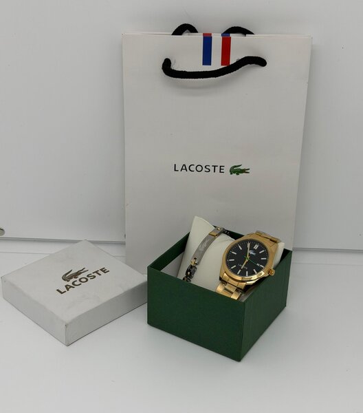 Montre Homme Lacoste Doré Luxe