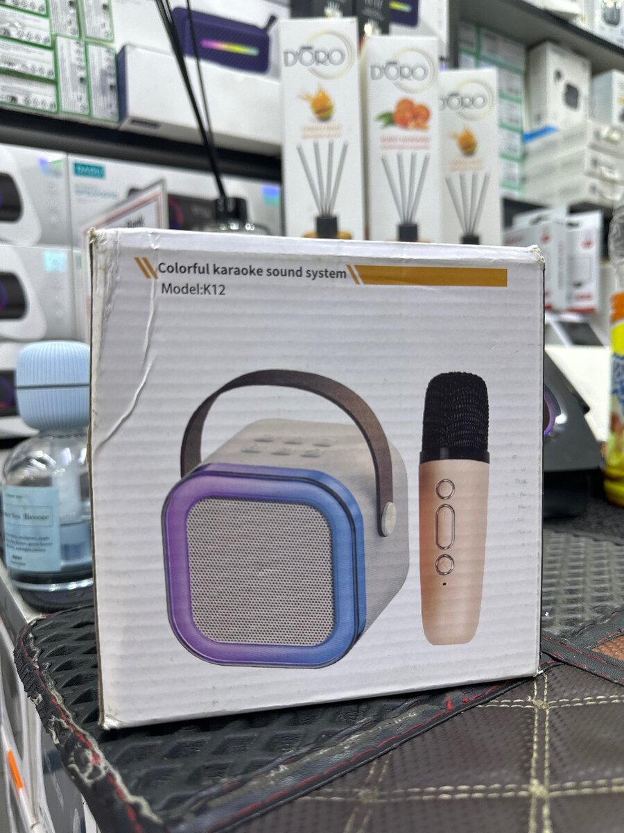 Блютус колонка с микрофоном