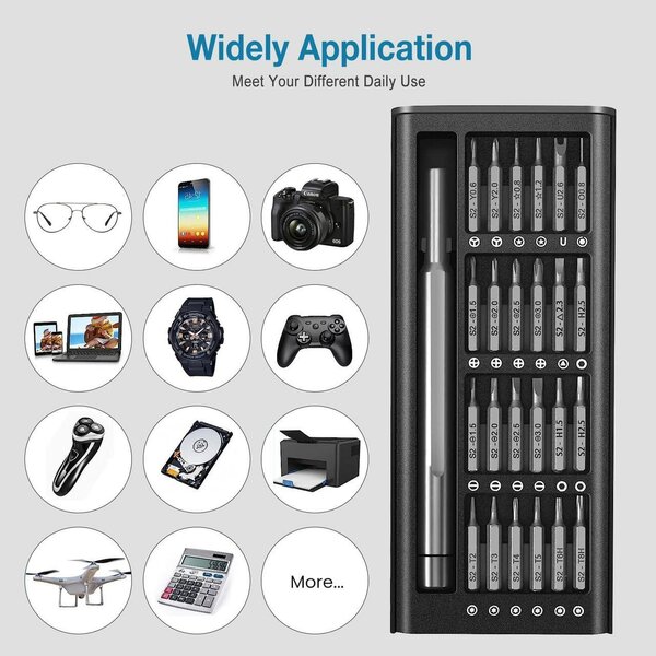 Jeu de tournevis de précision 25 en 1