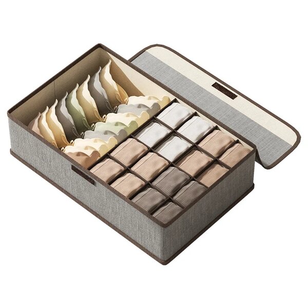 Organisateur pliable de tiroir