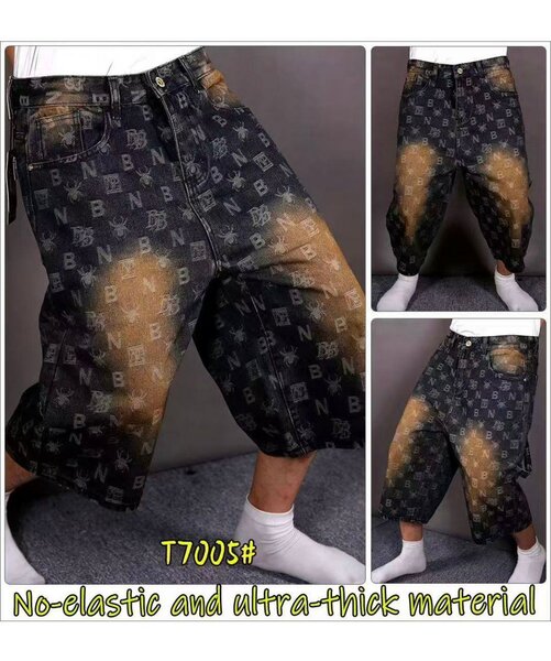 Shorts en denim épais