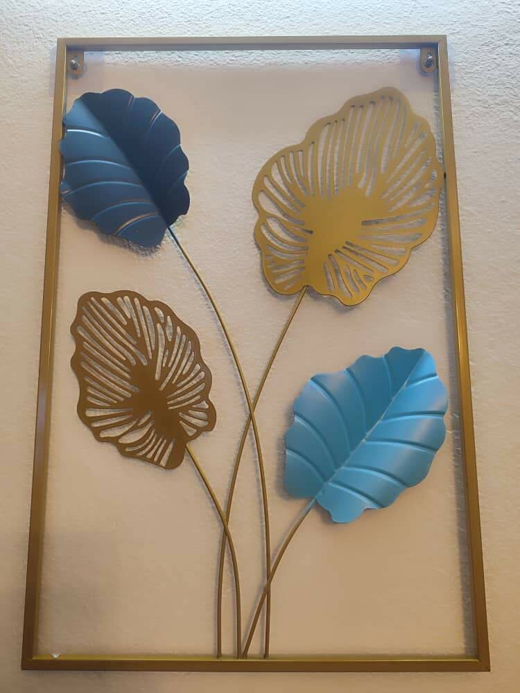 Décoration murale en métal