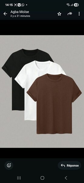 Ensemble tee-shirt