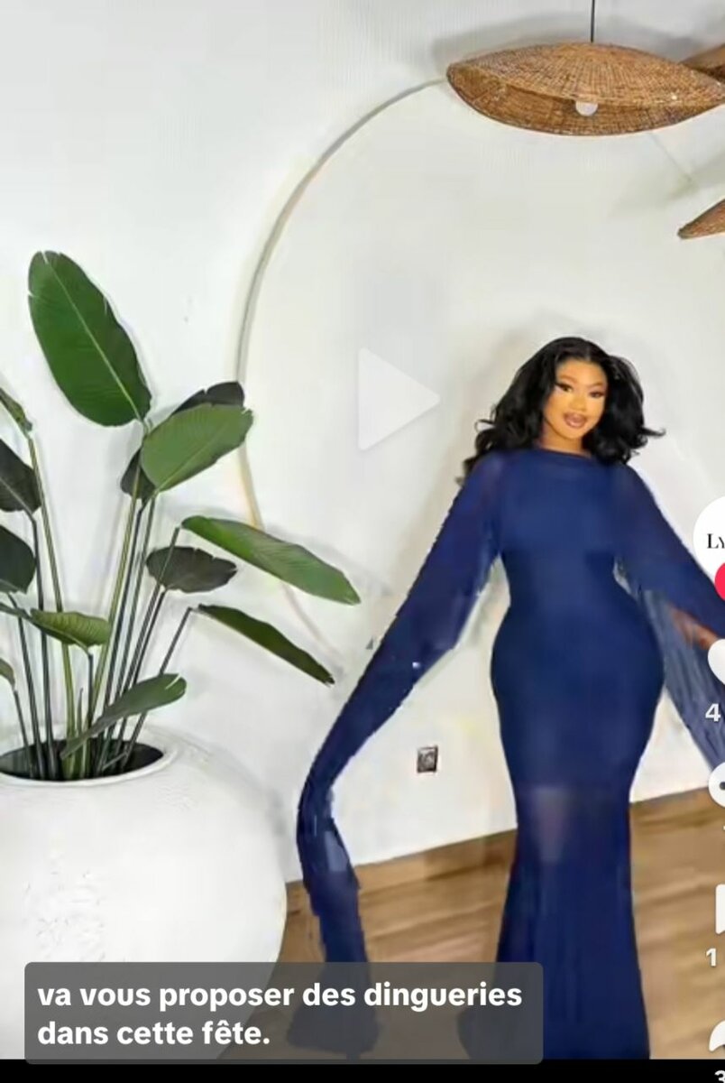 Robe élégante soirée femme