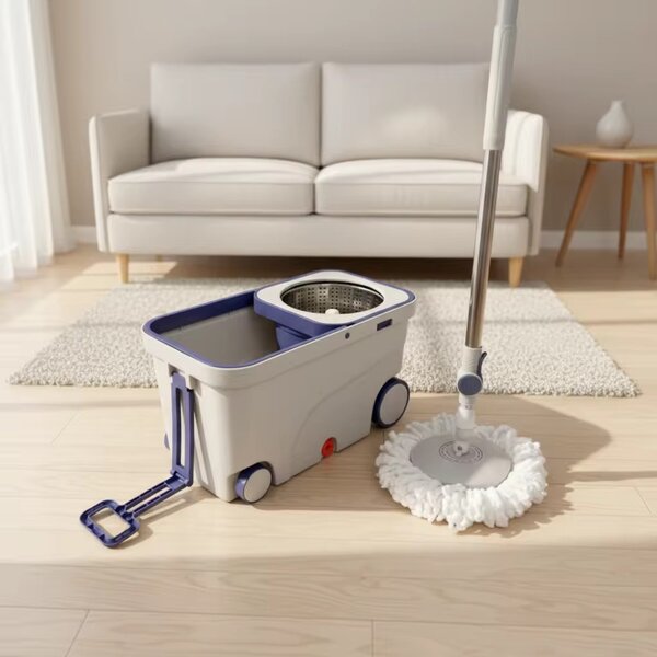 Balai rotatif double usage