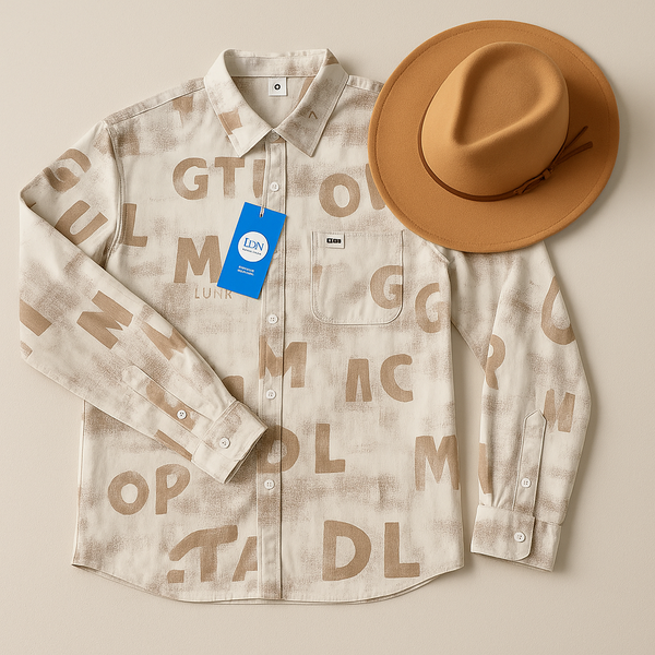 Chemise jeans+ chapeau Homme