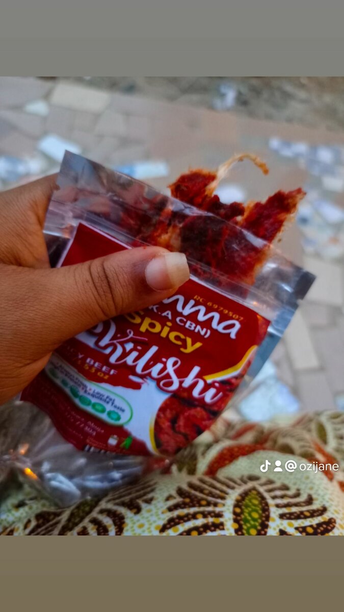 Viande séchée épicée (kilishi)