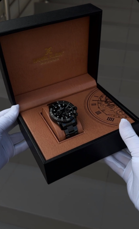 Daniel Klein black xfcs часы 