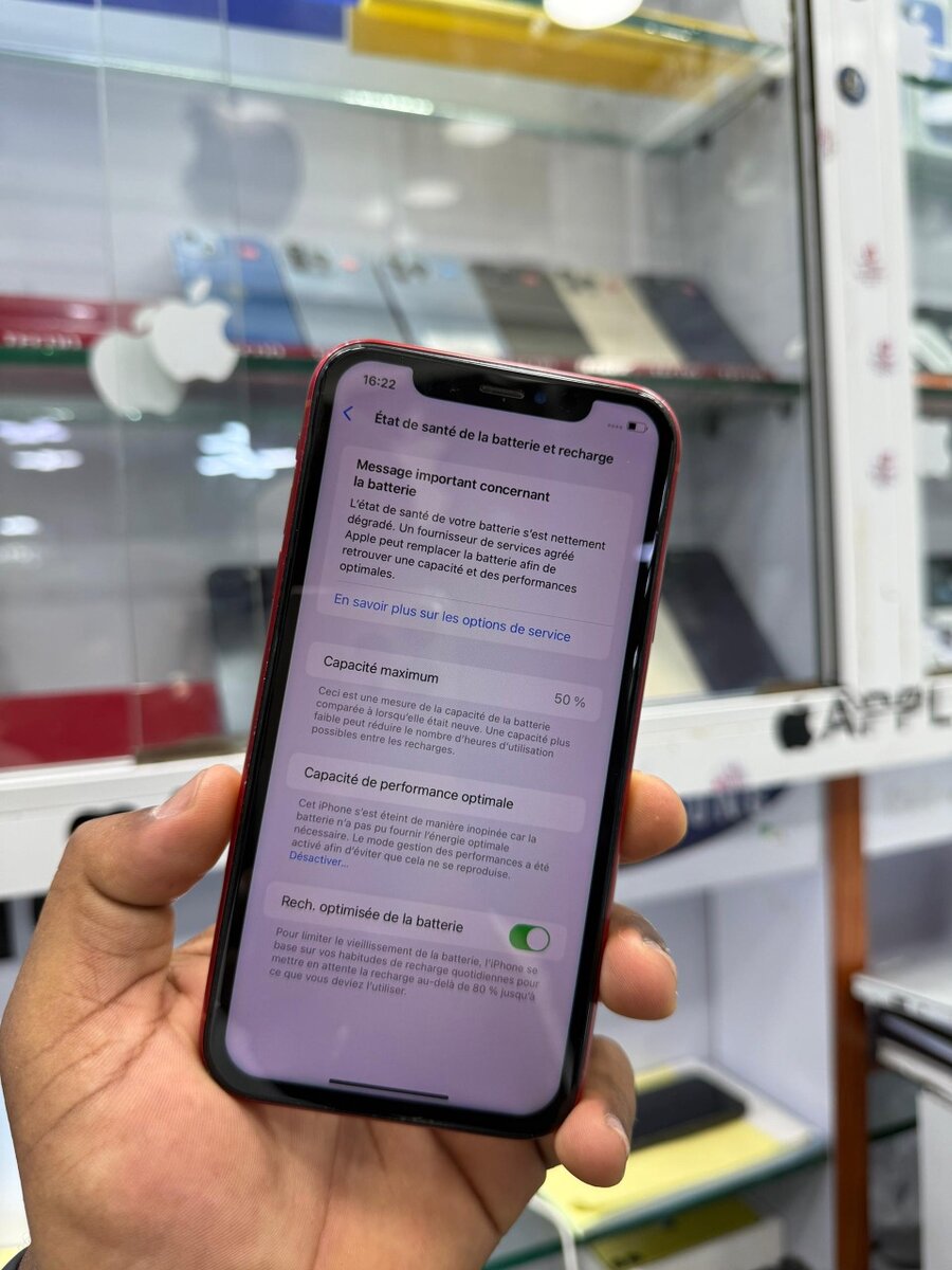 iPhone Rouge État Impeccable