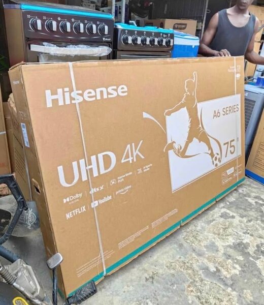 TV UHD 4K Hisense 75" Série A6