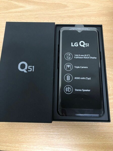 Fresh in box LG Q51 64gb/4gb ram fast internet speed 1yr war