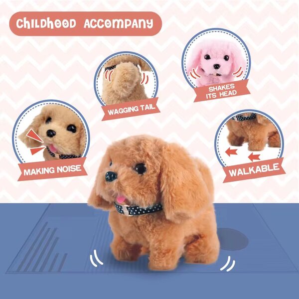 Chien Peluche Interactif