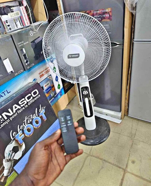 Ventilateur sur pied avec télécommande