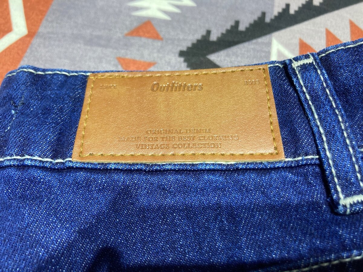 Outfitters wide leg jeans blue