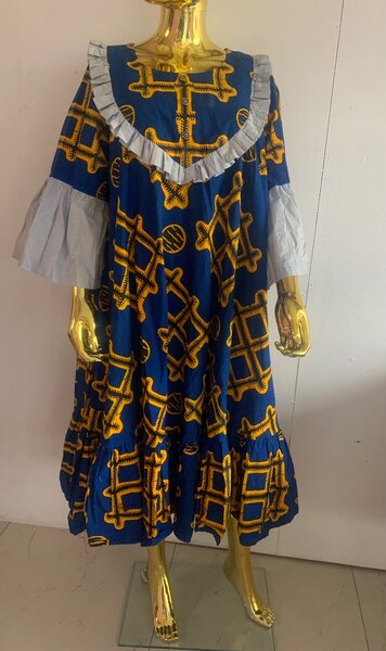 Robe en pagne