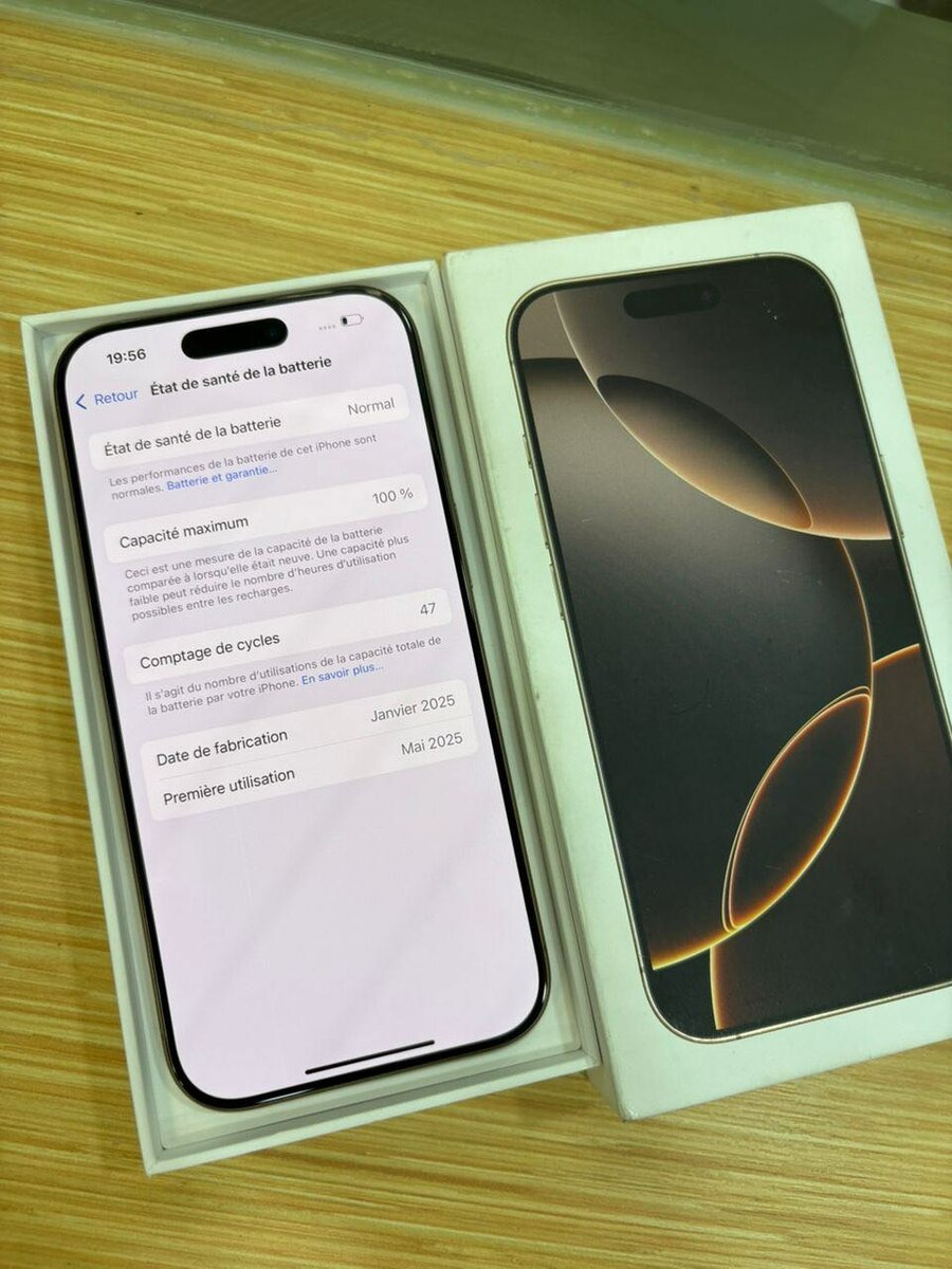 iphone 16 pro trait fin dans