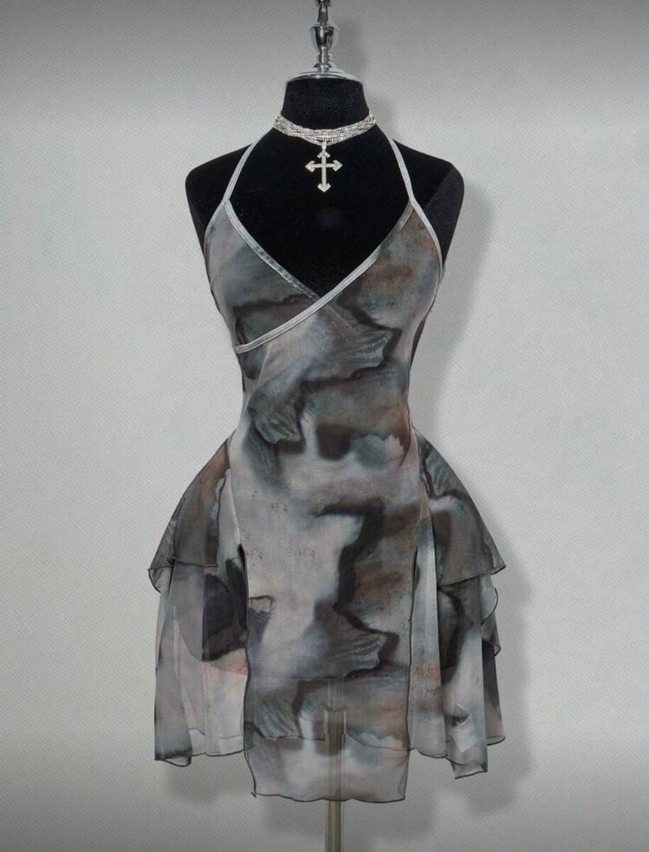 Robe d'été évasée élégante