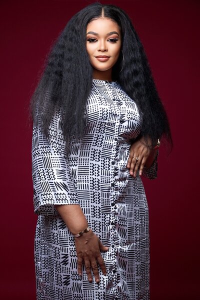 Robe Maxi Imprimée Élégante