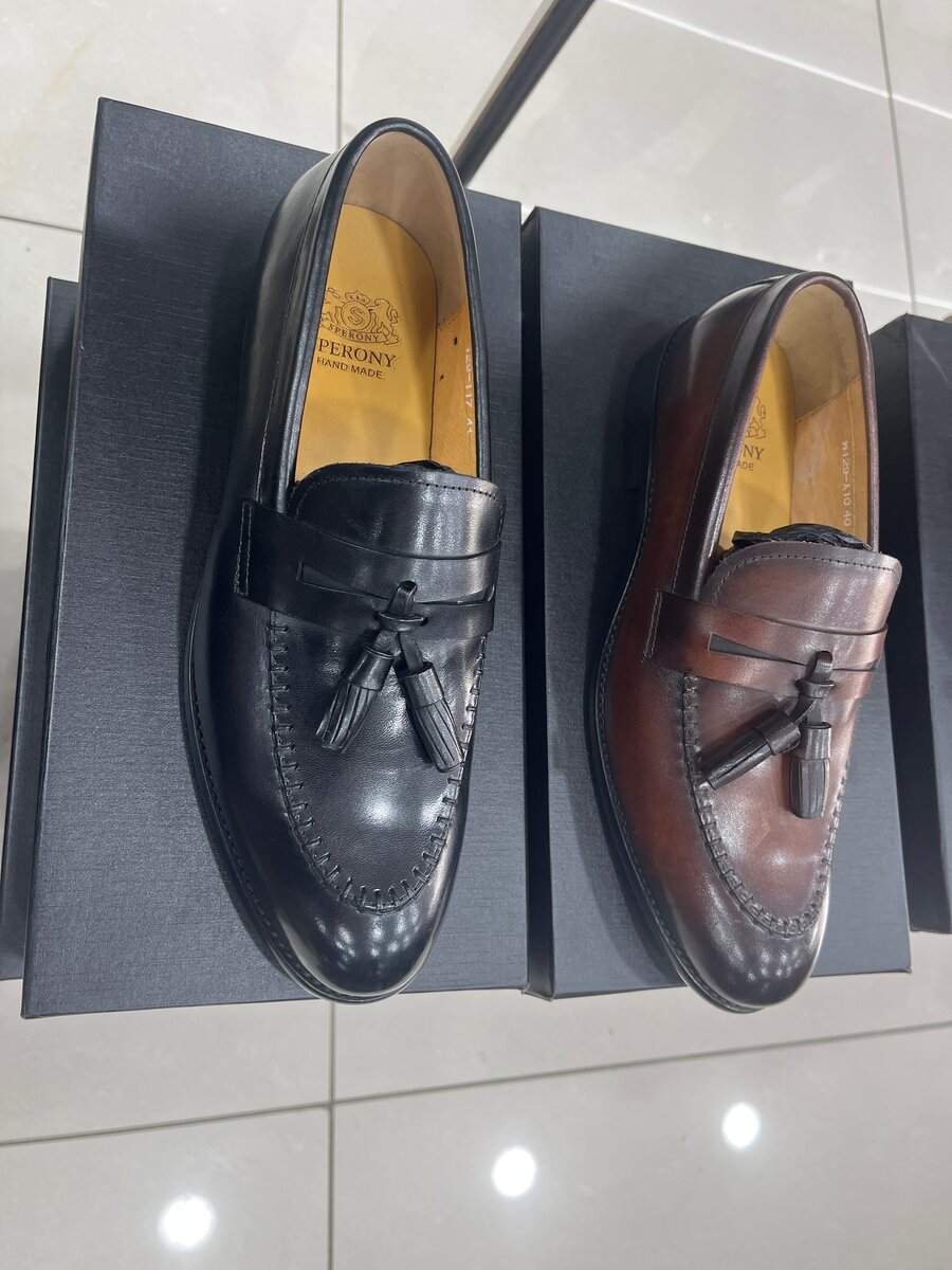 Mocassins en cuir élégants