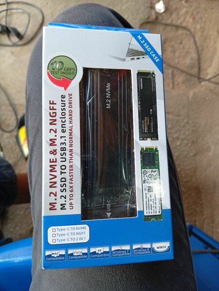 Boîtier M2-nvme-m2 sata