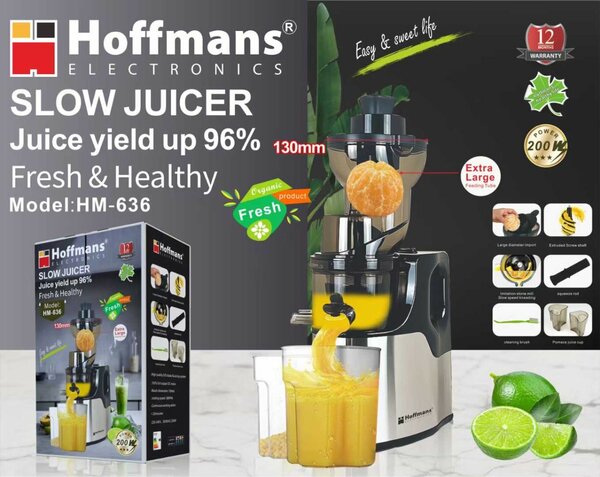 Hoffmans Slow Juicer 130mm
