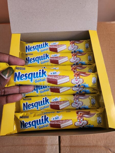 Gaufrettes Nesquik Chocolat-Lait