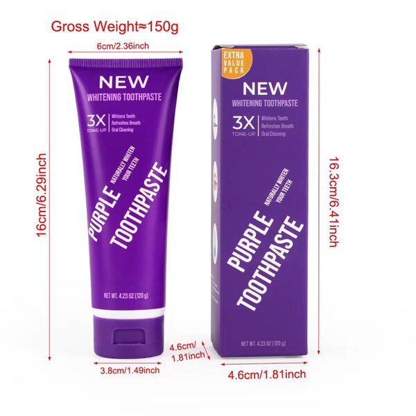Dentifrice Blanchissant Violet