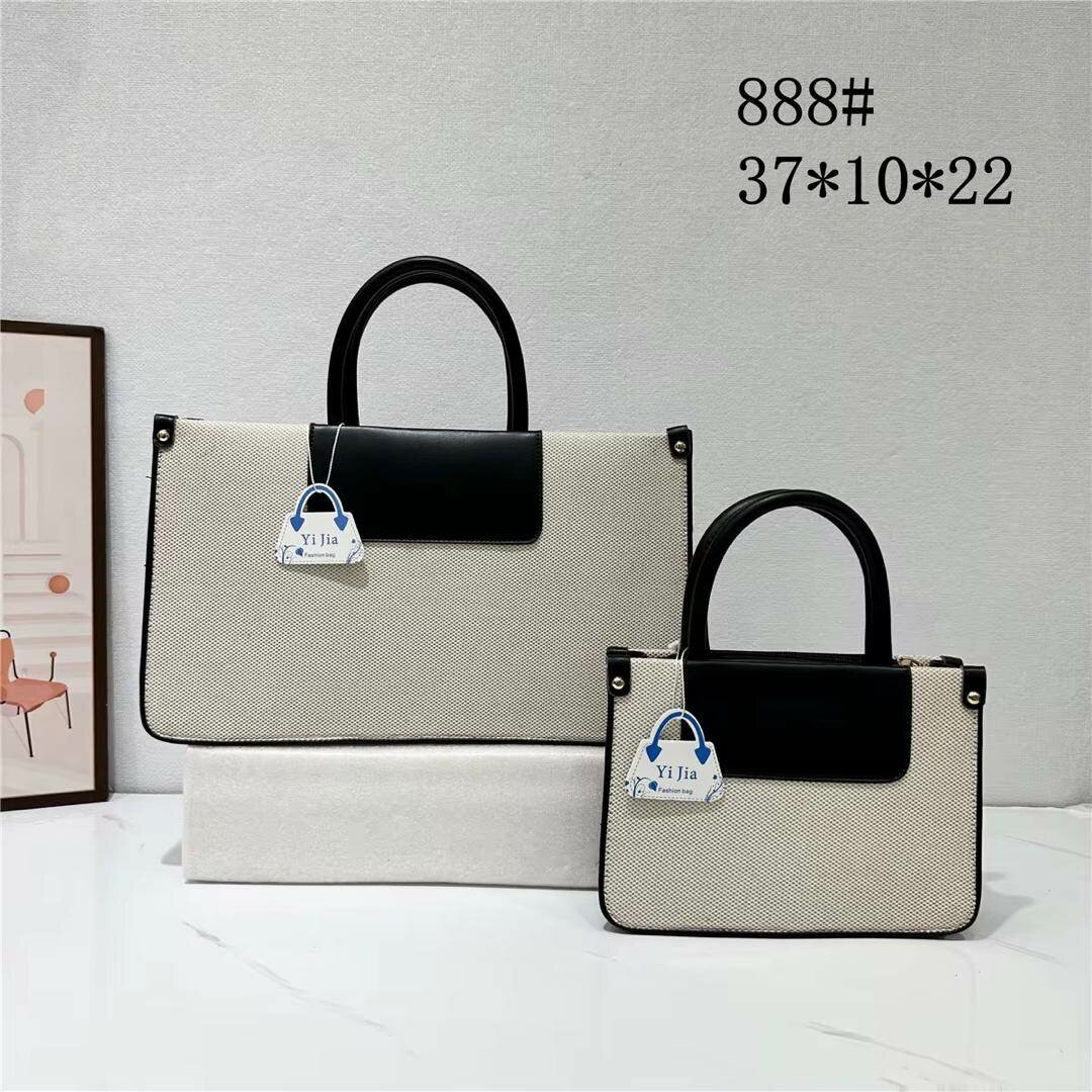 Sac à main élégant en toile