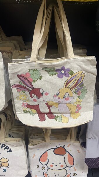Cute Cartoon Tote Bag