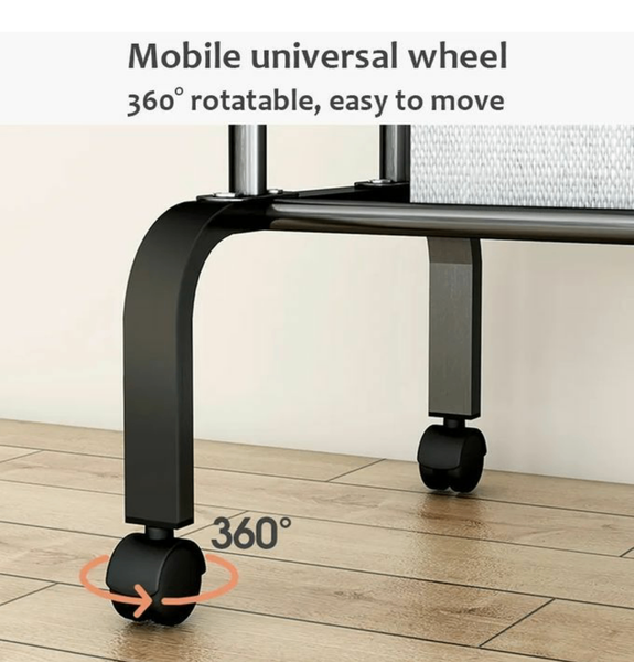 Étagère 2 en 1 rangement vêtements et chaussures