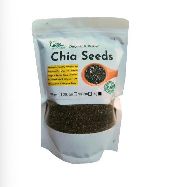 Organic Chia Seeds 1Kg Pack - full of benefits and Best for Weight Loose