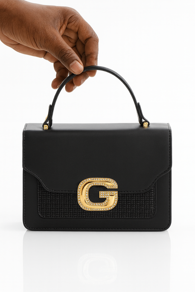 Sac à main élégant noir