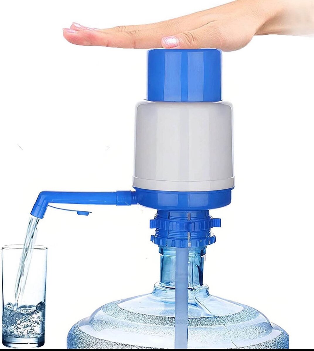Distributeur D'eau Potable Manuel Pour Eau En Bouteille - Bl