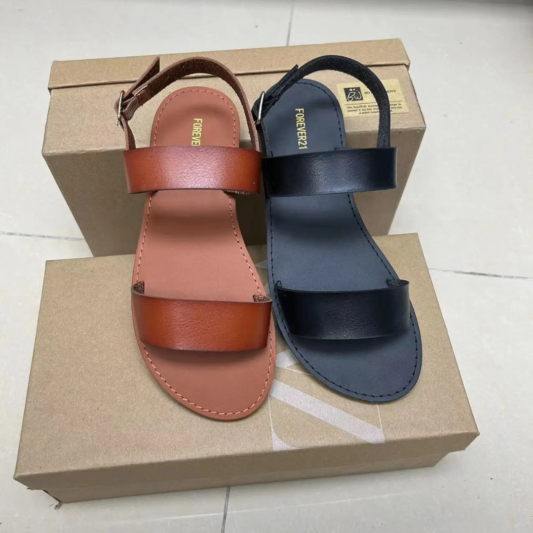 Sandales en cuir élégantes