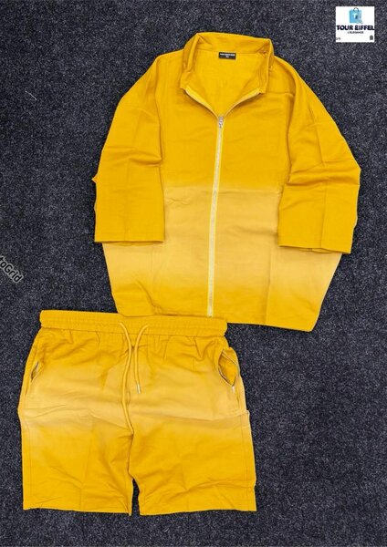 Survêtement dégradé jaune