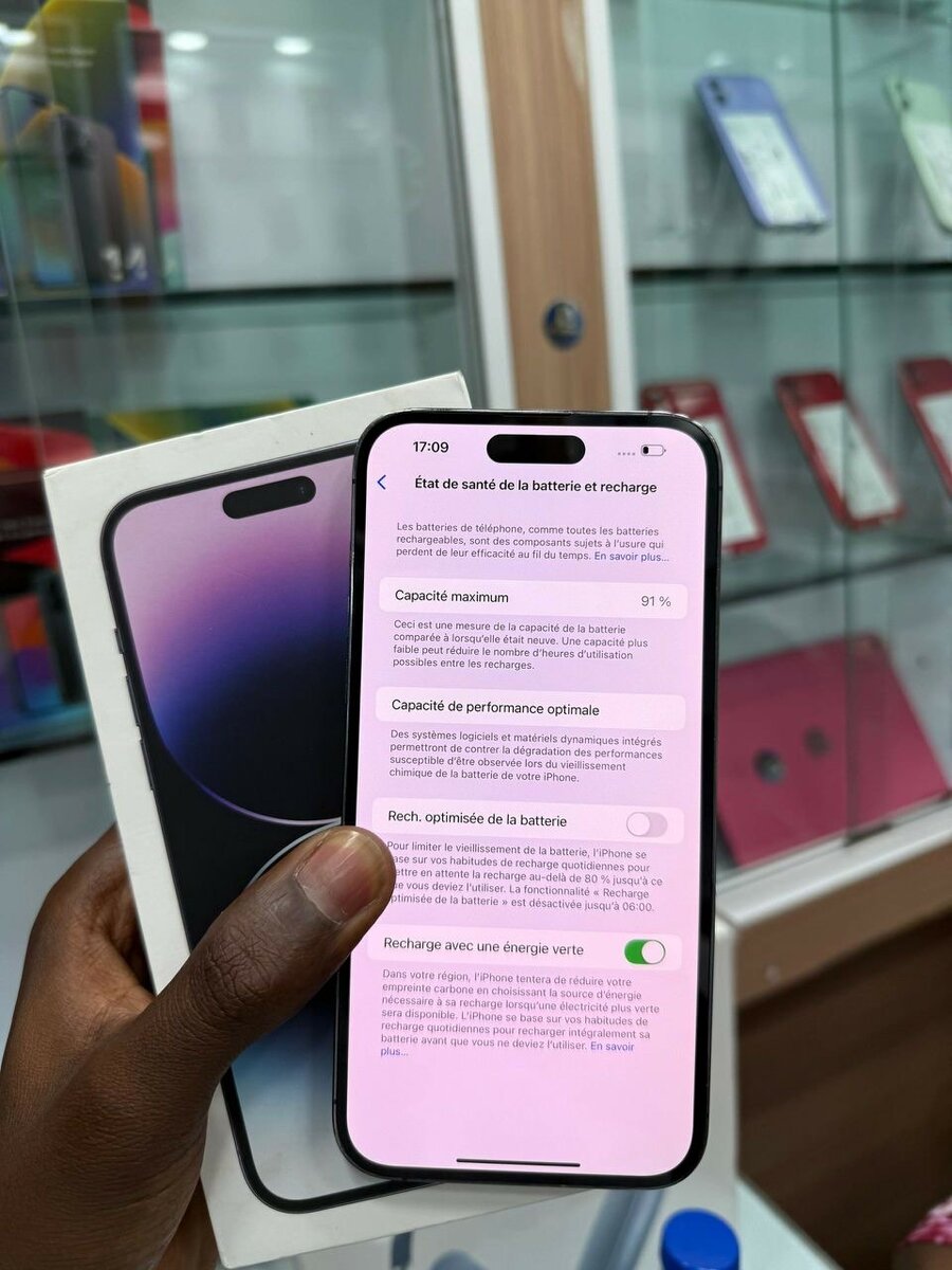 Smartphone Apple dernier modèle