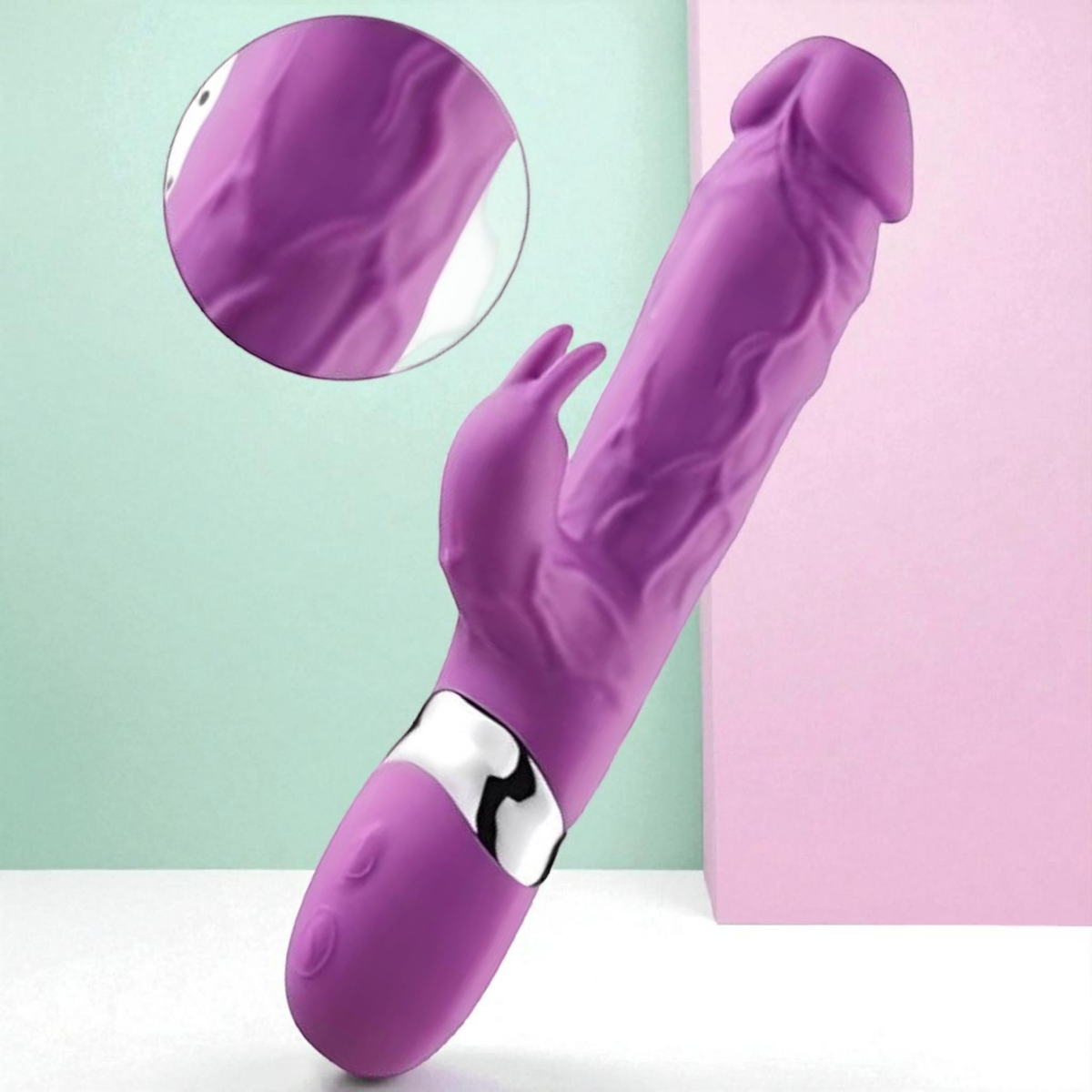 Gode Vibrant silicone intense