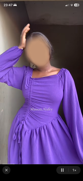 Robe élégante Maison Alafry